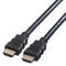 ROLINE 11.44.5573 Audio / Video Cable Assembly, HDMI Type A Plug, HDMI Type A Plug, 9.8 ft, 3 m, Black