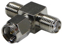 CAL TEST ELECTRONICS CT3674 RF / Coaxial Adapter, 6 GHz, SMA, Plug, SMA, Jack, Jack, Tee Adapter, 50 ohm