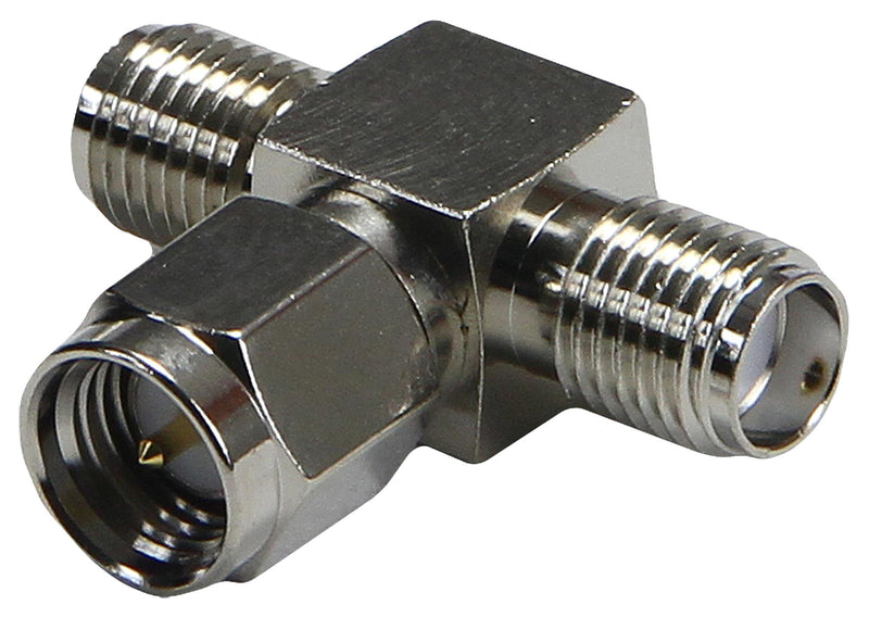 CAL TEST ELECTRONICS CT3674 RF / Coaxial Adapter, 6 GHz, SMA, Plug, SMA, Jack, Jack, Tee Adapter, 50 ohm