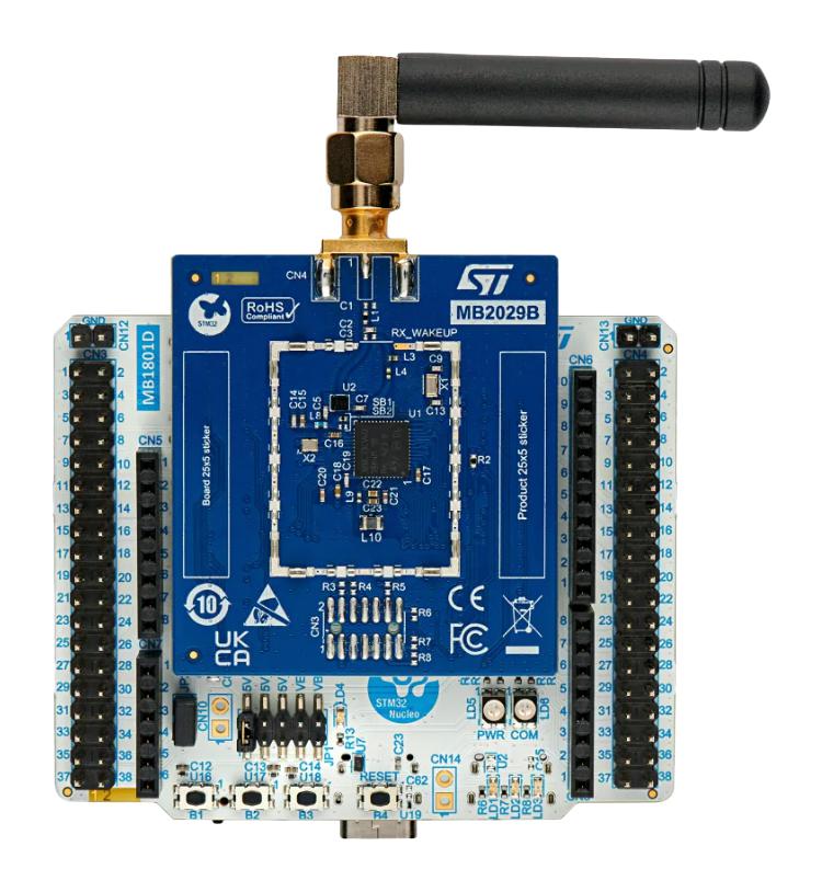 STMICROELECTRONICS NUCLEO-WL33CC2 Development Board, Nucleo-64, STM32WL33CCV6, 413 TO 479MHZ, 32bit, ARM Cortex-M0+