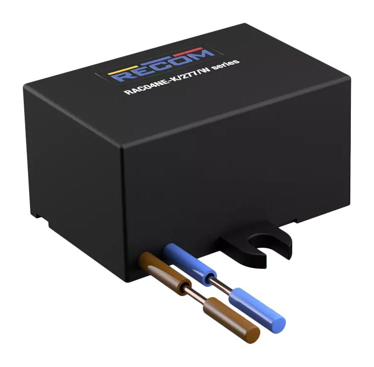 RECOM POWER RAC04NE-05SK/277/W AC/DC PCB Mount Power Supply (PSU), Wired, ITE, Industrial, Household, LED Lighting, 1 Output, 4 W