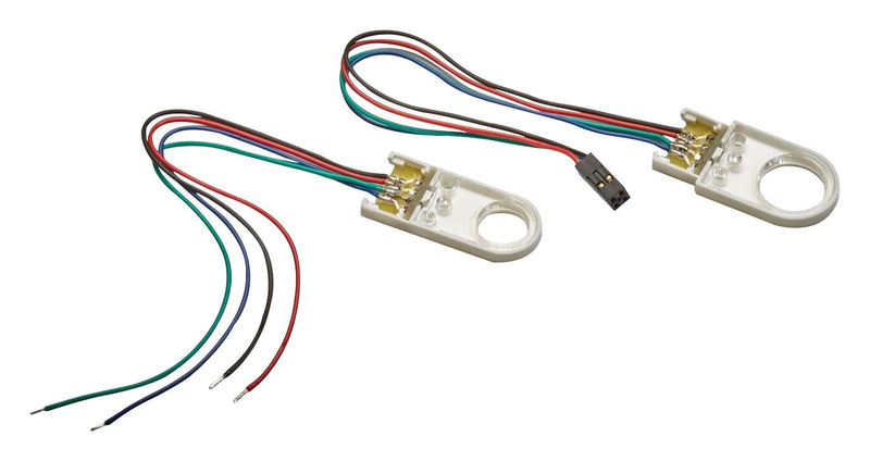 MENTOR 2661.1005 LED, Red, Green, Blue, Screw Mount, 17.8mm x 41.5mm, R 20mA, G 20mA, B 20mA