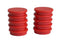 ECLIPSE MAGNETICS RM768/R Marker Magnet, Ferrite, 30 mm Diameter x 7mm Height, Red