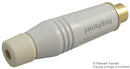AMPHENOL AUDIO ACJR-WHT RCA (Phono) Audio / Video Connector, 2 Contacts, Socket, Gold Plated Contacts, Metal Body, White GTIN UPC EAN: 884957023950