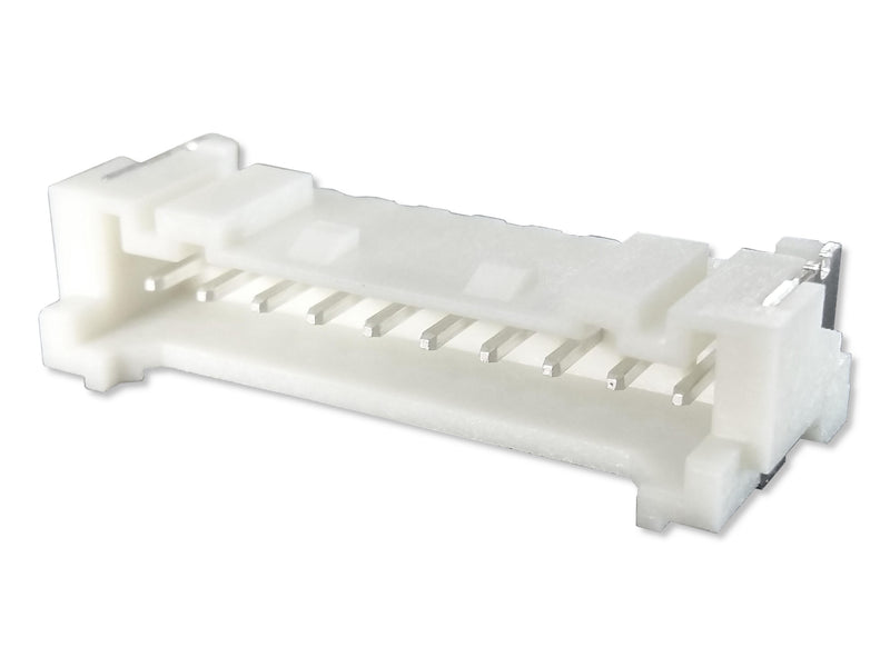 MULTICOMP PRO MP013296 Pin Header, Wire-to-Board, 2 mm, 1 Rows, 10 Contacts, Surface Mount Straight, MP W2B LOCK 2MM