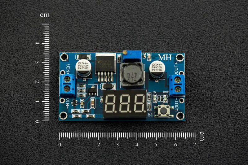 Dfrobot DFR0379 DFR0379 Buck Converter Digital Display 4V to 40V Input 1.25V 37V Output Adjustable 3A 20W