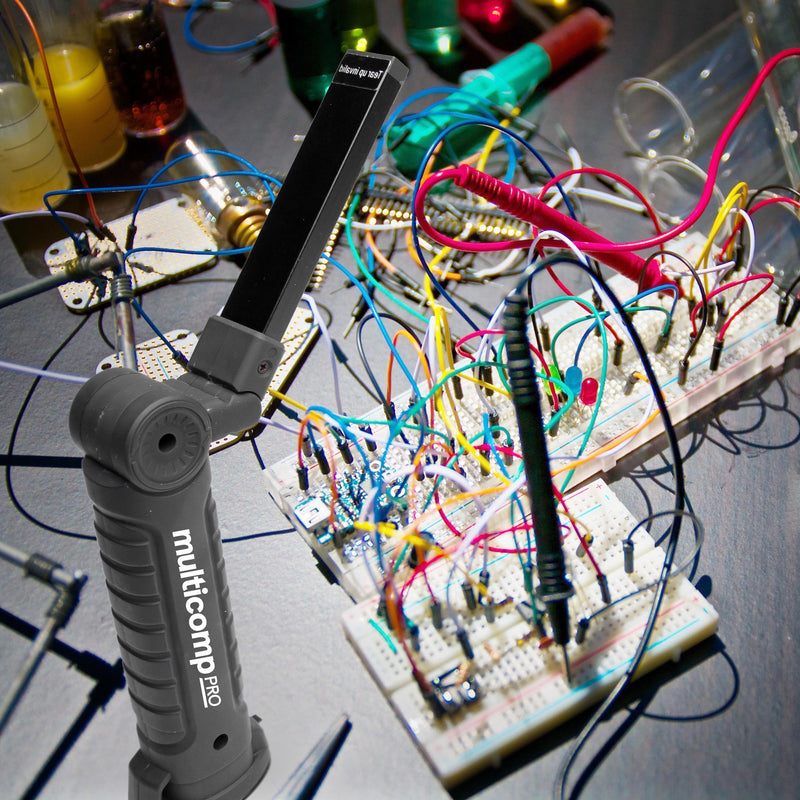 MULTICOMP PRO MP-MW37 Work Light, LED, 3.7V, Magnetic Base, 110mm Length