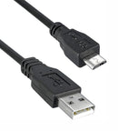Qualtek Electronics 3025031-06 3025031-06 USB Cable 2.0 Type A-MICRO B Plug 6FT