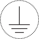 PANDUIT PESS-B-ES Label, Pre-Printed, 16 mm, Polyester, Earth Ground (Symbol) GTIN UPC EAN: 07498343249