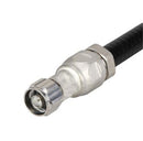 HUBER+SUHNER 11"N-50-12-50/033"-E RF / Coaxial Connector, N Coaxial, Straight Plug, Clamp, 50 ohm 84201169