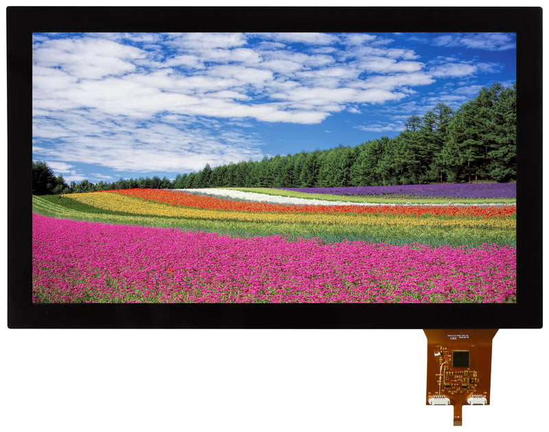 MULTICOMP PRO MP013336 TFT LCD, 13.3 ", 1920 x 1080 Pixels, Landscape, RGB, 12V