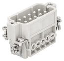 Multicomp PRO MP009519 MP009519 Heavy Duty Connector MP-HA Inserts Insert 10+PE Contacts 10A Plug Screw Pin