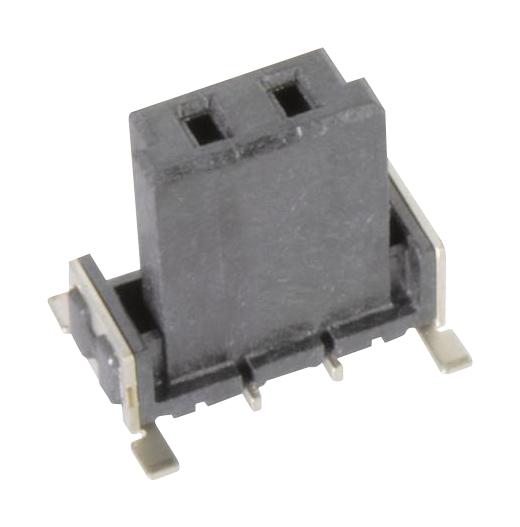 HARTING 15620022601000 PCB Receptacle, Board-to-Board, 2.54 mm, 1 Rows, 2 Contacts, Surface Mount Straight
