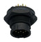 NORCOMP 870-010-113R001. CIRCULAR CONNECTOR, PLUG, 10POS, PCB