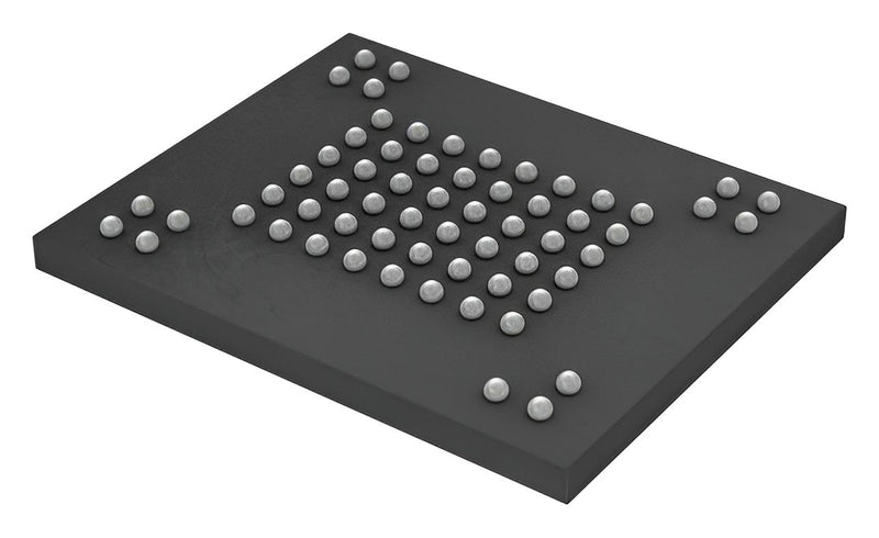 MICRON MT29F1G08ABBFAH4-ITE:F Flash Memory, SLC NAND, 1 Gbit, 128M x 8bit, Parallel, VFBGA, 63 Pins
