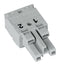 WAGO 770-242 Pluggable Terminal Block, 10 mm, 2 Ways, 20AWG to 12AWG, 4 mm&sup2;, Push In, 25 A