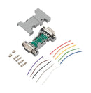 L-COM DJB9MF D Sub Connector Adapter, Standard D Sub, Plug, 9 Ways, Standard D Sub, Receptacle, 9 Ways