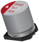KYOCERA AVX APD0609101M035R Polymer Aluminium Electrolytic Capacitor, 100 &micro;F, 35 V, Radial Can - SMD, 0.036 ohm