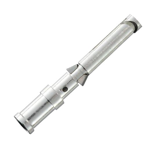 HARTING 09 15 000 6204 Heavy Duty Connector Contact, Han D Series, Socket, 22 AWG, Crimp, 10 A, Copper Alloy