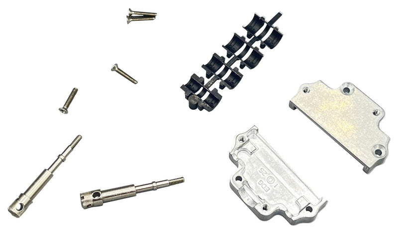 NORCOMP 966-025-030R121 D Sub Backshell, 25 Pos, 966 Series, DB, 180&deg;, Zinc Diecast Body