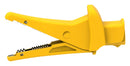 CAL TEST ELECTRONICS CT4501-4 ALLIGATOR CLIP, YELLOW, 20A, 1.2"