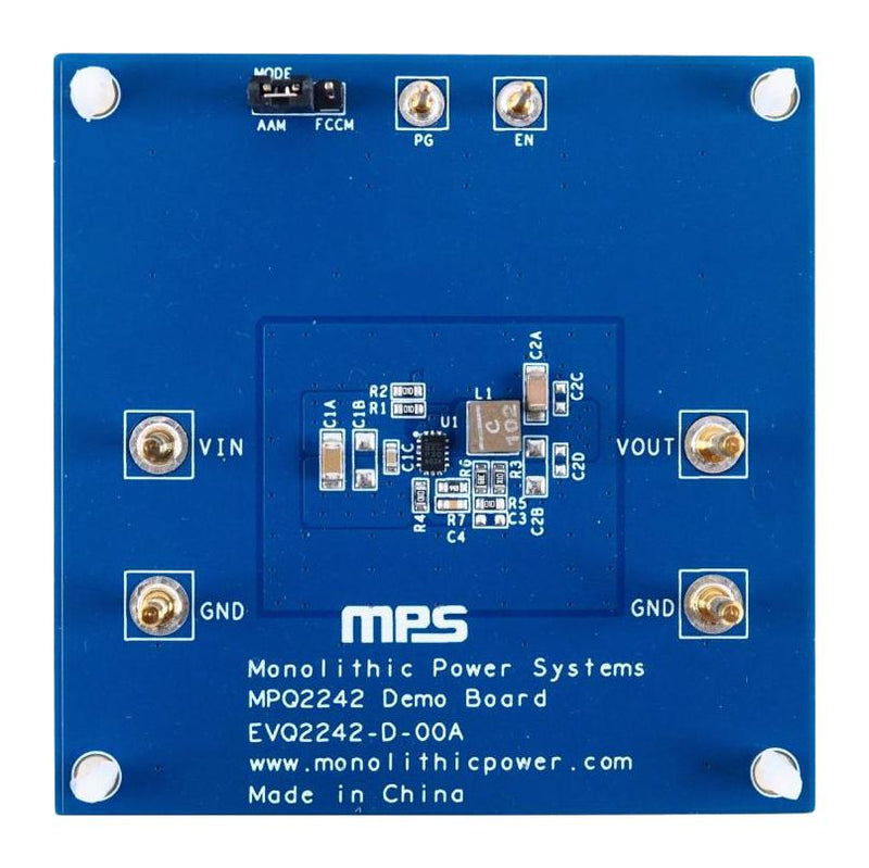 MONOLITHIC POWER SYSTEMS (MPS) EVQ2242-D-00A Evaluation Board, MPQ2242GDE-AEC1, Synchronous Buck Converter