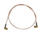 MUELLER ELECTRIC BU-4150032018 RF / Coaxial Cable Assembly, 6GHz, 90&deg; SMA Plug to 90&deg; SMA Plug, RG316, 50 ohm, 18 ", 457.2 mm