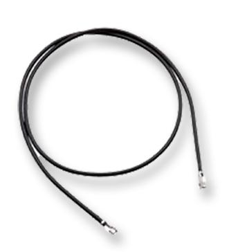 WURTH ELEKTRONIK 649500116015 Cable Assembly, Crimp Receptacle to Free End, 5.9 ", 150 mm, Black