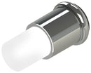 MARL 206-997-22-38 LED Replacement Lamp, Midget Flange / SX6s, White, T-1 3/4 (5mm), 500 mW, 3 cd