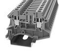 MULTICOMP PRO MP012878 DIN Rail Mount Terminal Block, 2 Ways, 22 AWG, 10 AWG, 6 mm&sup2;, Screw, 20 A