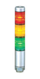 PATLITE MPS-302-RYG Signal Tower, 3 Tier, Amber, Green, Red, Wire Leaded, 24VDC, IP65