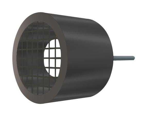 PUI AUDIO UT-1640K-TT-2-R Piezoelectric Ultrasonic Transmitter, 40 kHz, 115 dB, -20 &deg;C to 70 &deg;C