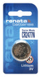 Renata CR2477N CR2477N Battery Coin Cell Single 3 V 2477 Lithium Manganese Dioxide 950 mAh Pressure Contact