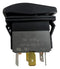 MULTICOMP PRO MPX5-234BNN-1ABD-4FN-S Rocker Switch, 12VDC LED, IP67, On-Off-On, DPDT, Illuminated, Panel, Snap-In, Black