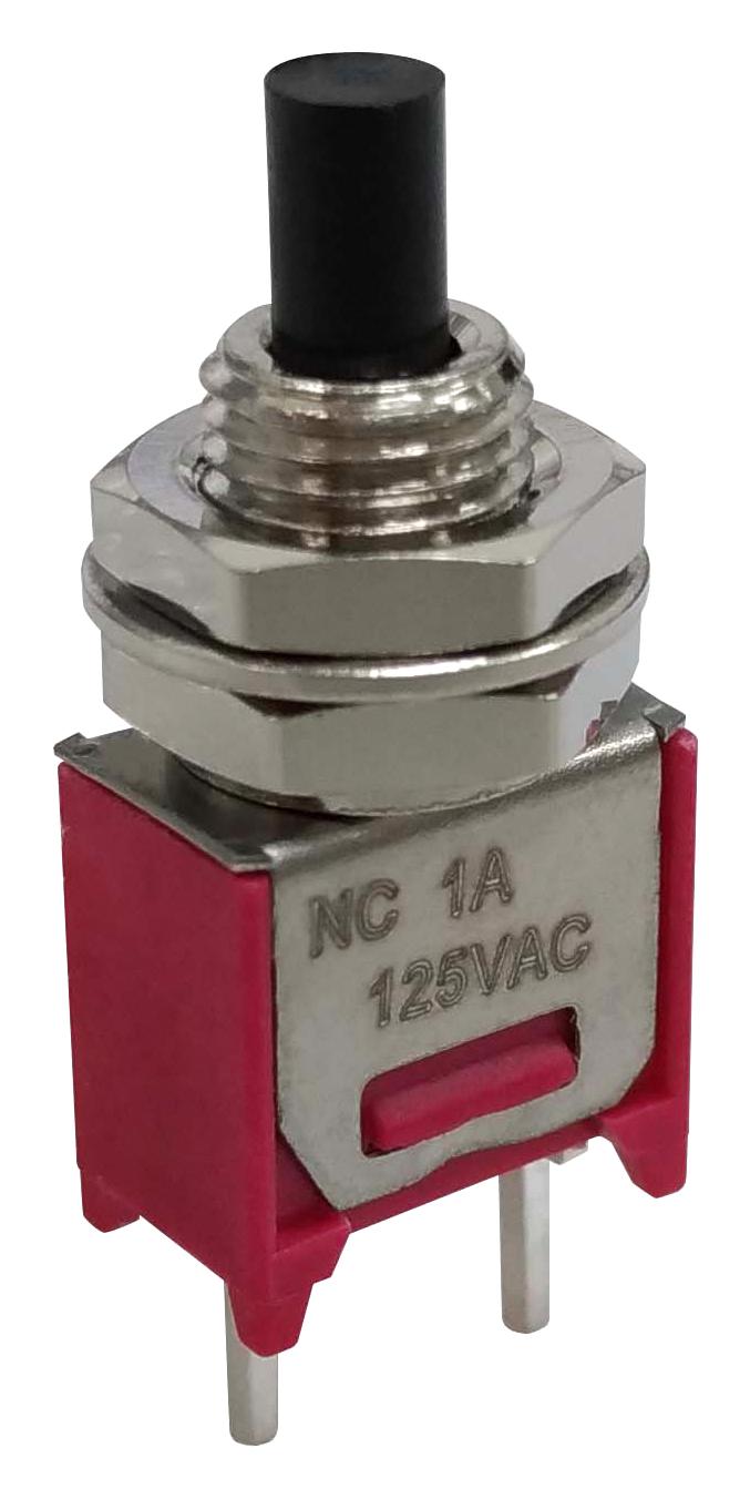 MULTICOMP PRO MP-PB9-BA00BQE-5 Pushbutton Switch, SPST-NO-DM, Off-(On), Round Plunger