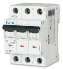 EATON MOELLER FAZ6-C32/3 Thermal Magnetic Circuit Breaker, C Type, FAZ, 32 A, 3 Pole, 400 VAC, DIN Rail, Panel