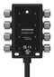 BANNER ENGINEERING R95-8M125-C1-D24 I/O JUNCTION BLOCK, 1M CABLE-5P M12 CONN