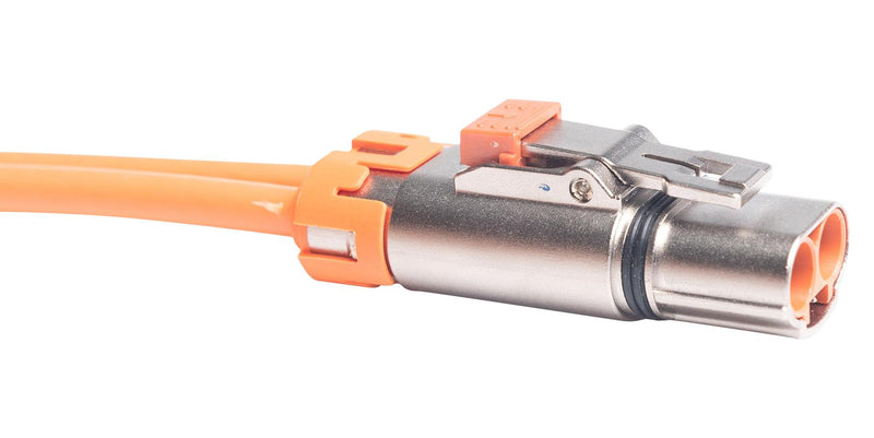 AMPHENOL INDUSTRIAL PL182X-61-10-2 High Power Connector, 2 Pos, PowerLok Connector Series, Plug, 1 kVDC, 60 A, Cable Mount, Crimp