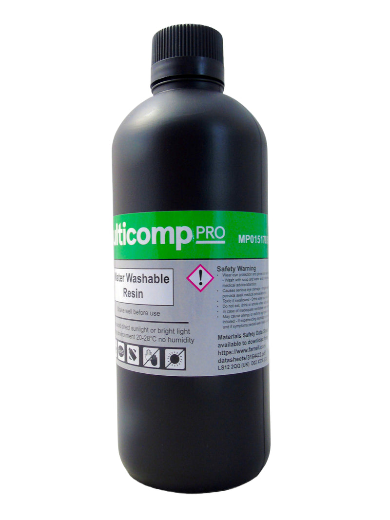 MULTICOMP PRO MP015178 Resin, Black, 1.096 g/cm&sup3;, 25% Elongation, 269mPa&middot;s, 1kg