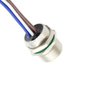 BULGIN LIMITED PXMBNI78FPM05AFL78005 Sensor Cable, 7/8" Plug, Free End, 5 Positions, 500 mm, 19.7 ", Buccaneer 7/8" Series