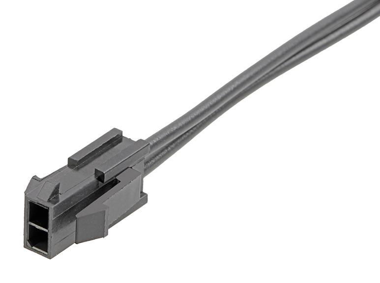 MOLEX 214757-2023 Cable Assembly, Micro-Fit 3.0 Plug to Micro-Fit 3.0 Plug, 2 Ways, 3 mm, 2 Row, 600 mm, 23.6 "