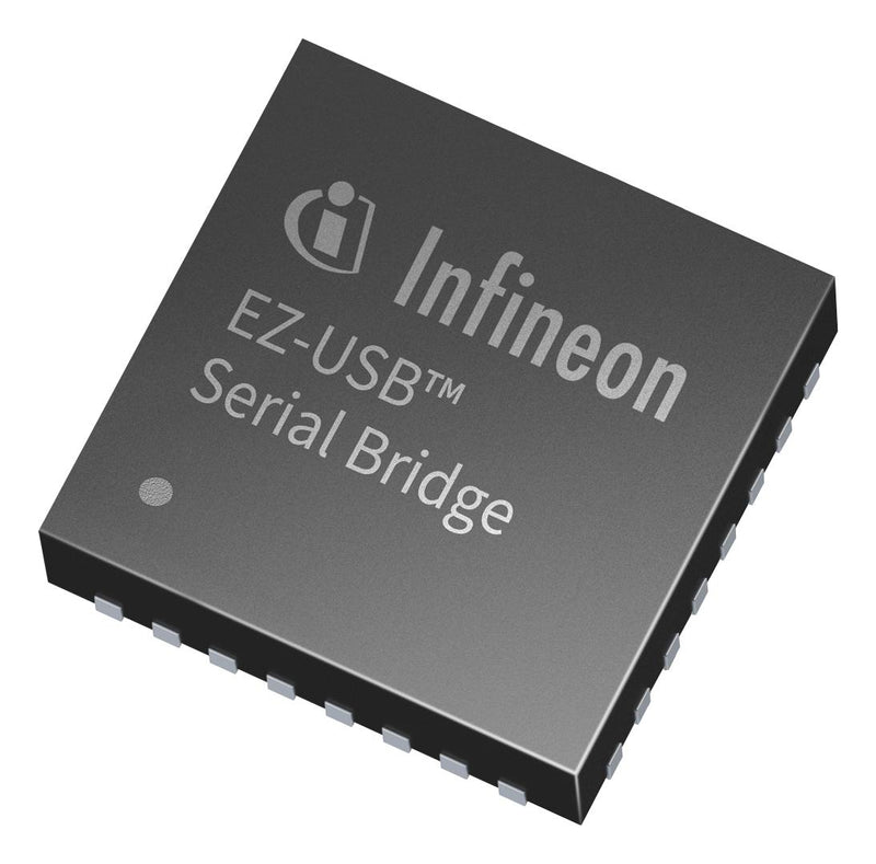 INFINEON CY7C65213-32LTXIT Interface Bridges, USB to UART, 1.71 V, 5.5 V, QFN-EP, 32 Pins, -40 &deg;C SP005641959, CY7C65213-32LTXIT