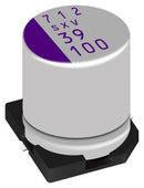 PANASONIC 80SXV47MX Polymer Aluminium Electrolytic Capacitor, 47 &micro;F, 80 V, Radial Can - SMD, 0.035 ohm
