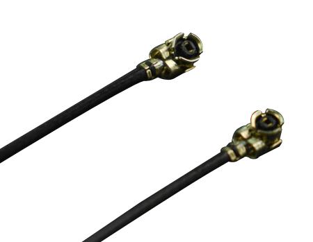 DFROBOT FIT0833 RF / Coaxial Cable Assembly, MHF1-Type Plug to SMA Jack, RG1.13, 50 ohm, 3.9 ", 100 mm