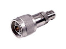 HUBER+SUHNER 33"N-BNC-50-51/1--"UE RF / Coaxial Adapter, N, Plug, BNC, Jack, Straight Adapter, 50 ohm