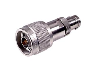 HUBER+SUHNER 33"N-BNC-50-51/1--"UE RF / Coaxial Adapter, N, Plug, BNC, Jack, Straight Adapter, 50 ohm