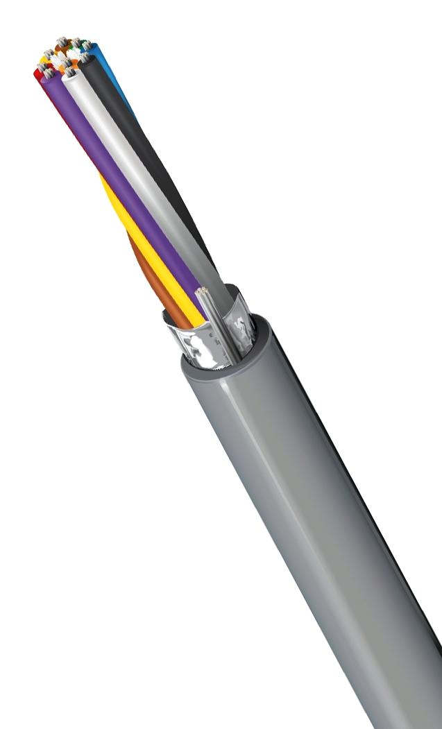 BELDEN 9539 060100 Multicore Cable, Computer, Screened, 9 Core, 24 AWG, 100 ft, 30.5 m 9539 060100