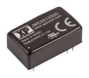 XP POWER JWE0848D12 Isolated Through Hole DC/DC Converter, ITE, DIP, 4:1, 8 W, 2 Output, 12 V