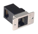 L-COM ECF504-R5E In-Line Adapter, Cat5e, R/A, Adapter, In-Line, RJ45, RJ45