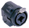 AMPHENOL AUDIO ACJC6VBULK XLR Connector, 3 Contacts, Jack, Panel Mount, Through Hole Mount, Silver Plated Contacts